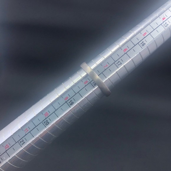 Sugarboo & CO 925 Sterling Silver Stackable “Breathing Dreams Like Air” Ring - Picture 4 of 11